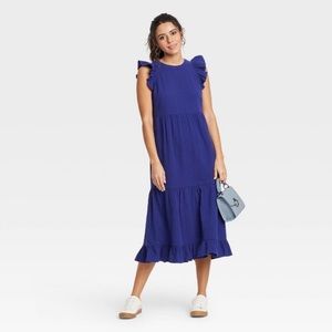 Universal Thread tiered midi dress